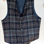 Vintage Pendleton Mens Wool Plaid Vest