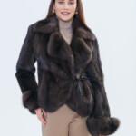 Women s Fur Coat Russian Sable Fur