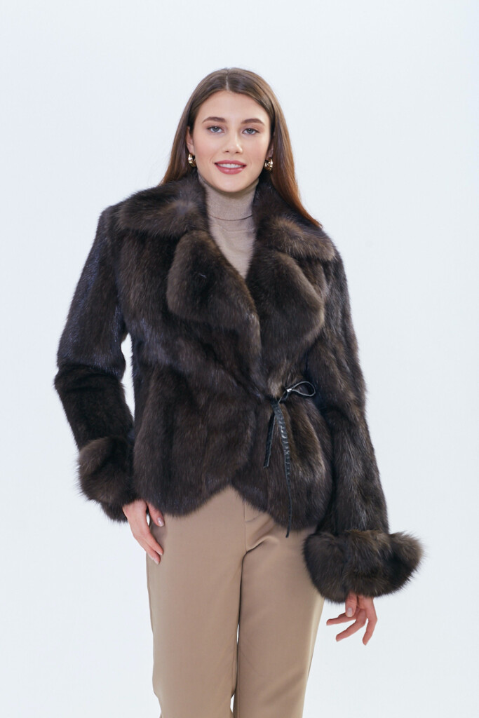 Women s Fur Coat Russian Sable Fur