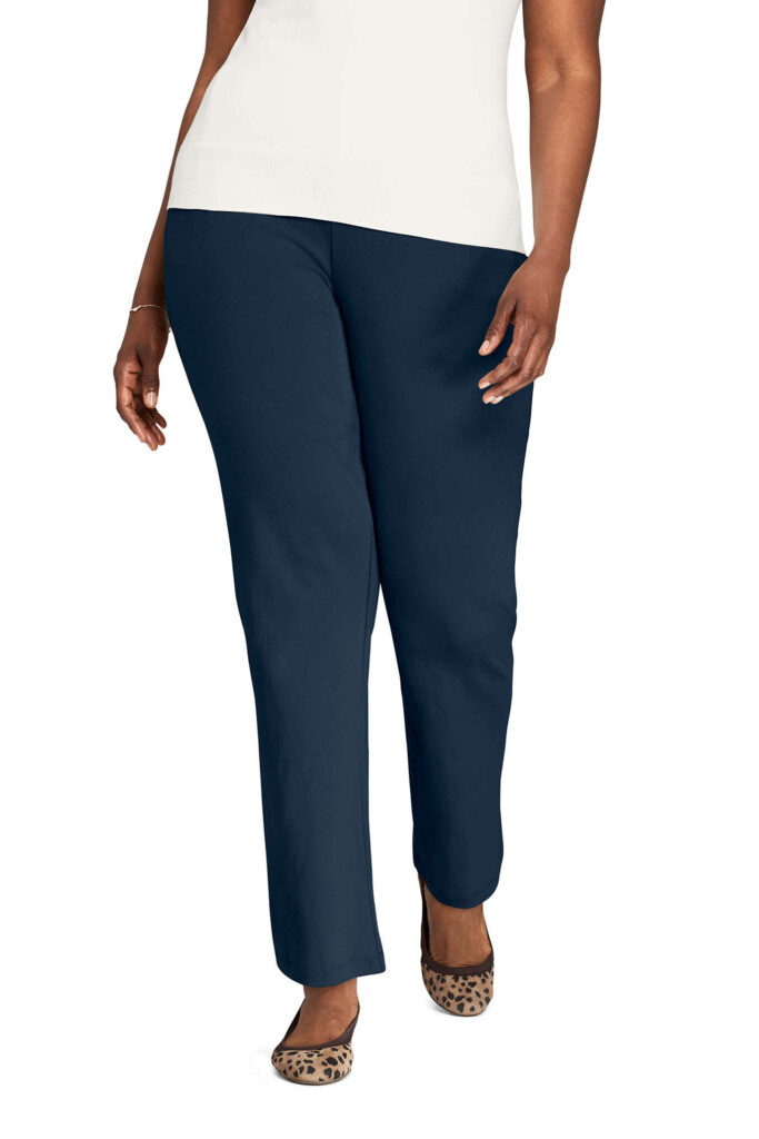 Women s Plus Size Sport Knit Pant Walmart