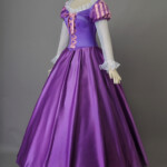 Women s Princess Rapunzel Satin Dress