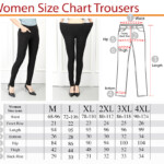 Women Skinny Pants P18566 Black M 4XL PrestoMall Pants