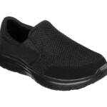 Work Relaxed Fit Flex Advantage McAllen SR Black SKECHERS Mens