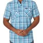 Wrangler Men s Short Sleeve Outdoor Utility Shirt Walmart